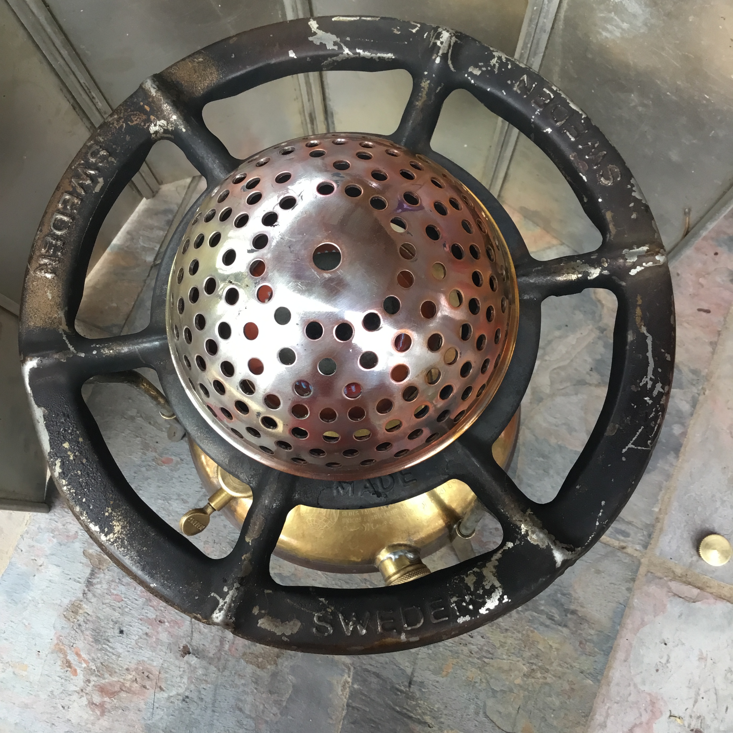 Optimus 45 Retrofit–Cobra Burner, Heater Dome, and Flame Spreader